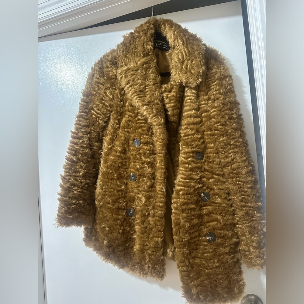 Zara Faux Fur Coat